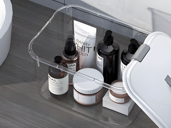 Savęs konteineris su dangčiu ir rankena, didelė talpa 20 l