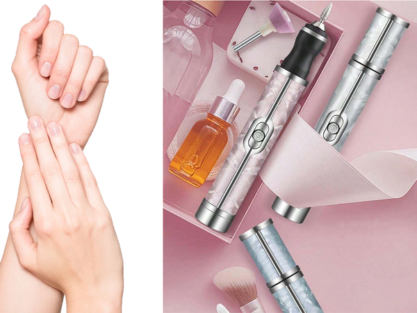 Küünte freesimise masin maniküür pediküür lõiketerade komplekt usb aku