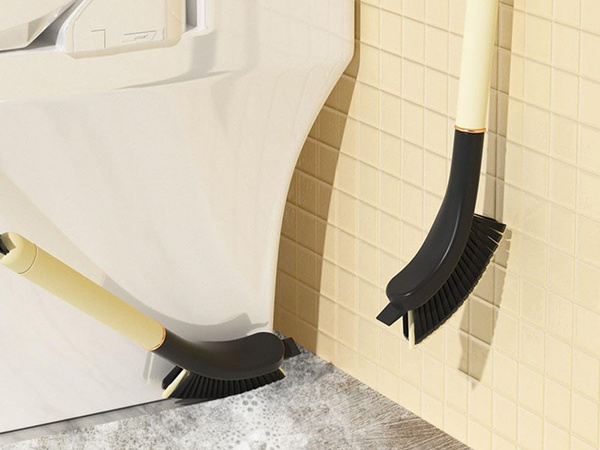 Szczotka do czyszczenia rowków szczelin skrobak do szorowania penseta 2w1