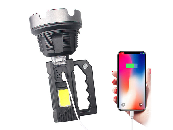 Taschenlampe suchscheinwerfer stativ cree led xhp90 cob