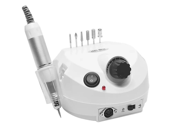 Frezarka do paznokci manicure pedicure + frezy 65w profesjonalna do domu