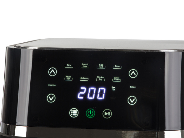 Fat-free air fryer large fryer for baking 2400w 10l