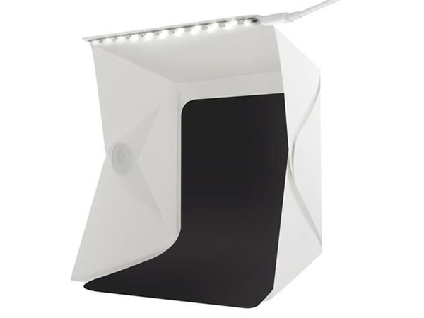 Shadowless studio tent for product photography 20led