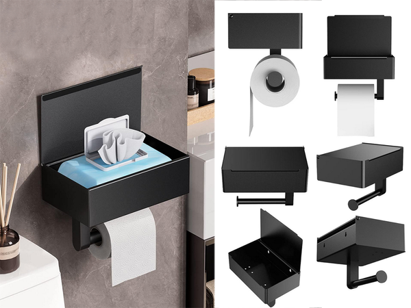 Suport hârtie igienică loft raft wc loft oțel