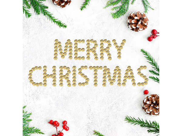 Božično drevo veriga kroglice girlanda trstike