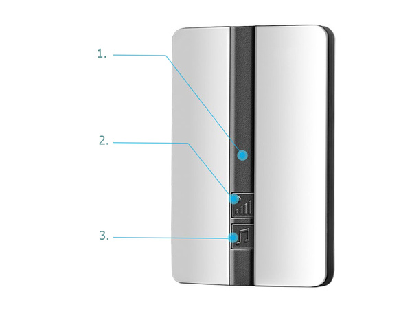 Cloche étanche sans fil et sans pile 150