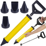 Șantier de construcții pompă extruder pentru ciment tencuială mortar adeziv chit 4 duze