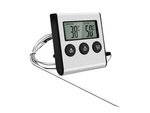 Termometer s termosondo za kuhanje mesa v dimnici
