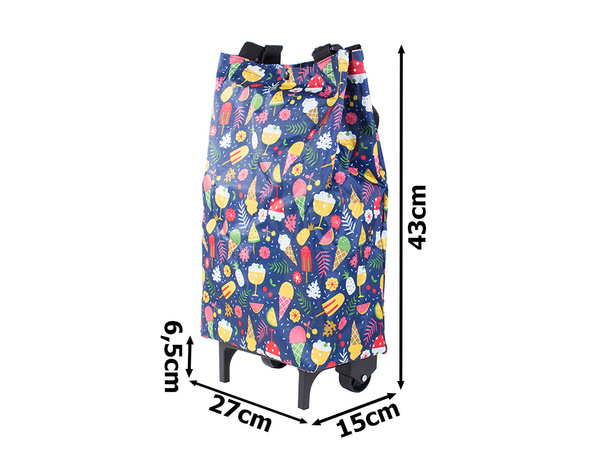 Sac de cumpărături cărucior de cumpărături cu roți pliabil sac de cumpărături