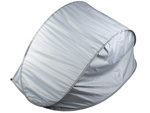 Beach tent uv protection self-folding garden grey large