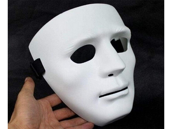 White mask for halloween myers horror party