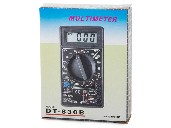 Digitálny multimeter lcd elektronika merač prúdu