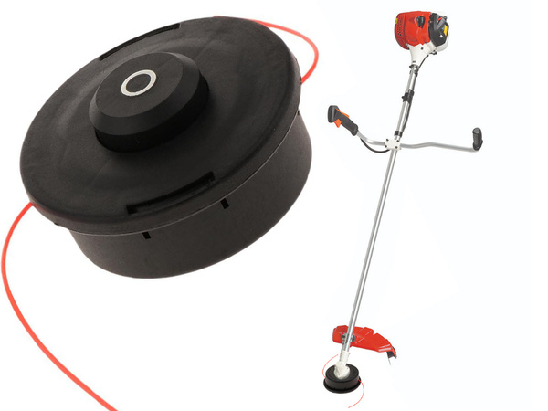 Sprinkling head for sprinkling mowers m10x1.25