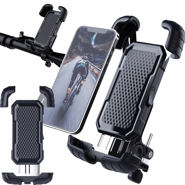 Soporte de teléfono antichoque para manillar de bicicleta