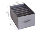 Kleiderorganisator unterwäsche hose schublade kleiderschrank socken grau