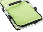 Thermal folding picnic basket insulating shopping basket