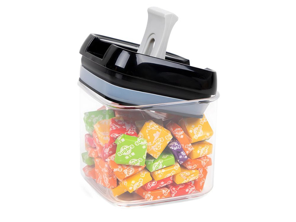 Kitchen food containers for pasta, container with seal, set of 4 pieces