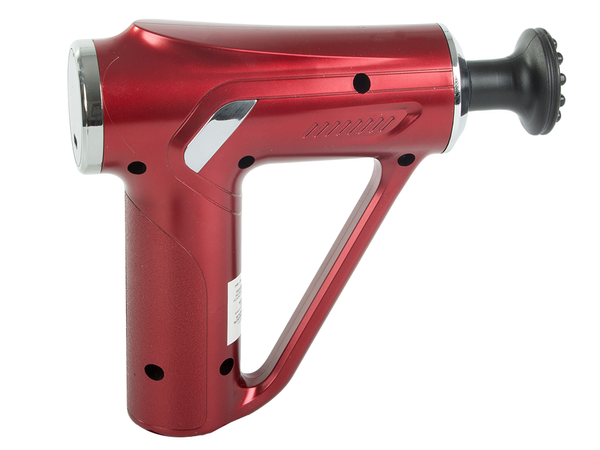 Pistolet do masażu pleców ciała nóg masażer mocny massage gun 4 końcówki