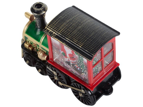 Linterna de navidad linterna decoración led decoración vidriera locomotora