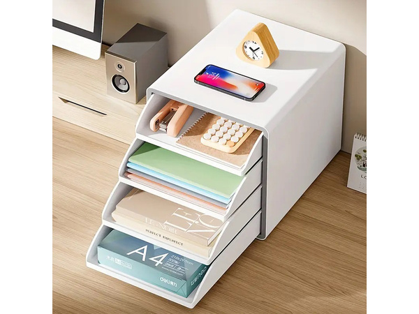 Document drawers 4 drawers organiser desk shelves toolbox