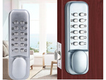 Code lock mechanical code lock keypad handle without batteries