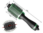 Secador de pelo rizador plancha de pelo cepillo grande 4 en 1