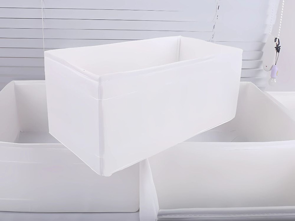 Bra organiser underwear socks clothes drawer wardrobe white