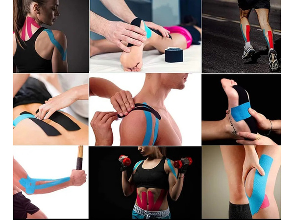 Kineziologinė juosta tejpy tejp plasters kinesiotaping sports pro 5m