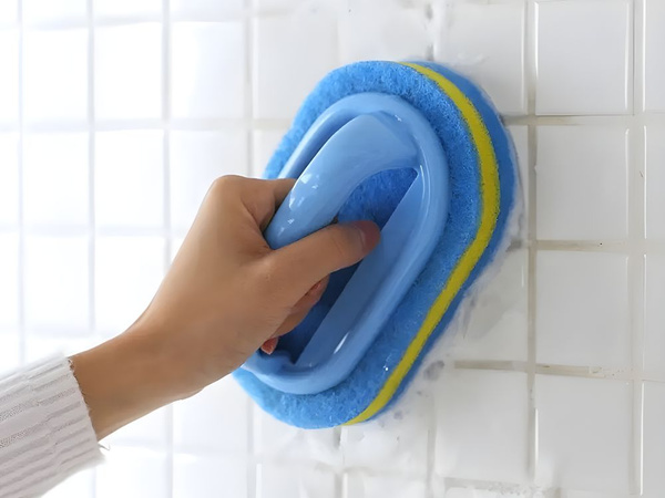 Schwammbürste mit griff zur reinigung badezimmer küche universal