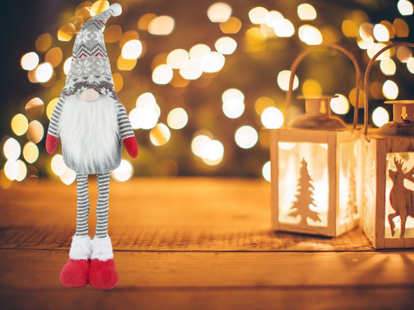 Vianočný duch ducha teleskop reguizované nohy 50 - 70cm