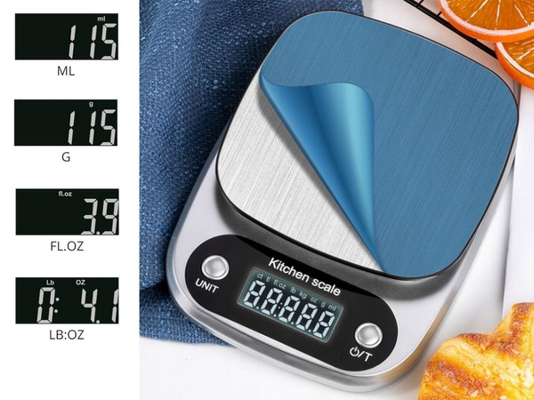 Elektronické kuchynské váhy lcd domáca presnosť do 3 kg 0,1 g