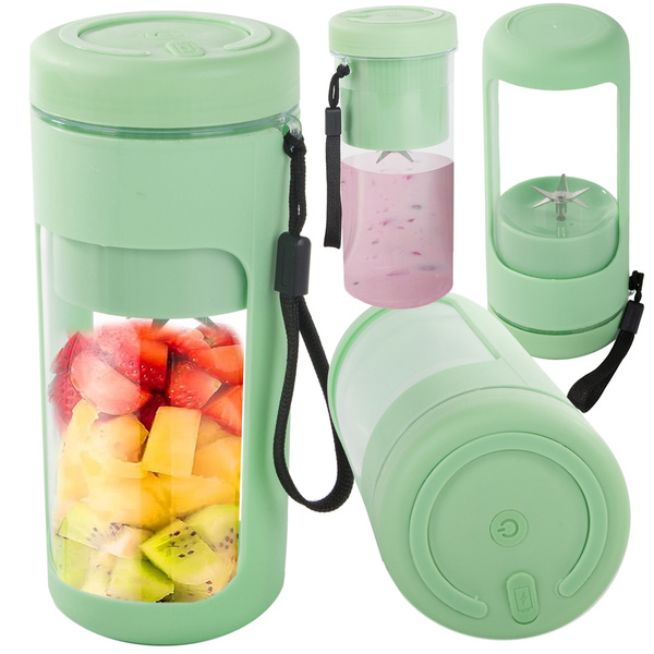 Blender na smoothie prenosný USB bezdrôtový drvič ľadu s retiazkou
