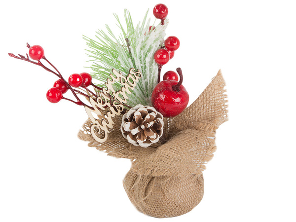 Masă de crăciun piesă centrală decorare birou decorare masă de crăciun