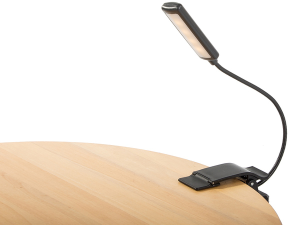 Kniha čtení světlo usb noční světlo s klipem zdravé pro oči 9 vedl