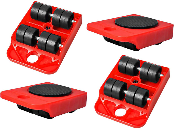 MĒBELĪŠU TRANSPORTĒŠANAS LIFTING KIT līdz 150KG 4 x ROLLERS