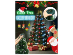 Sapin de noël rideau 64 led rgb