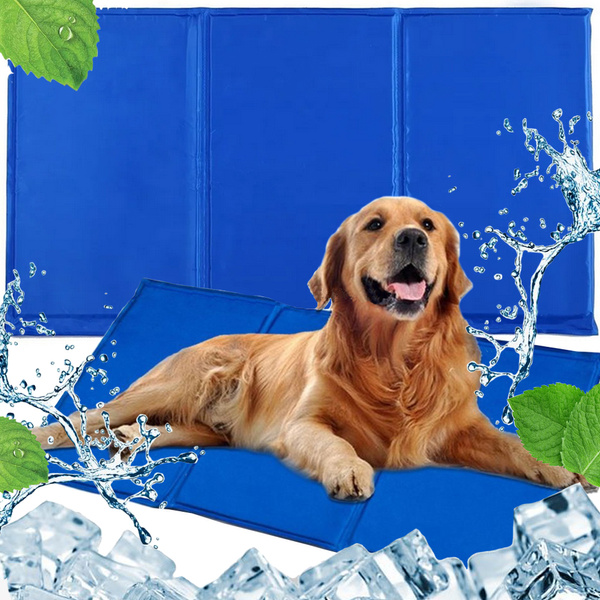 Water-resistant gel cooling mata for dogs animals 50x90cm cat leggage