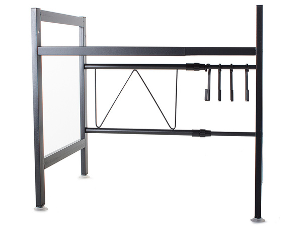 Mikroviļņu krāsns regulējams virtuves plaukts