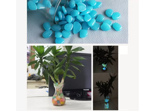 Fluorescent lighting stones 100 stück
