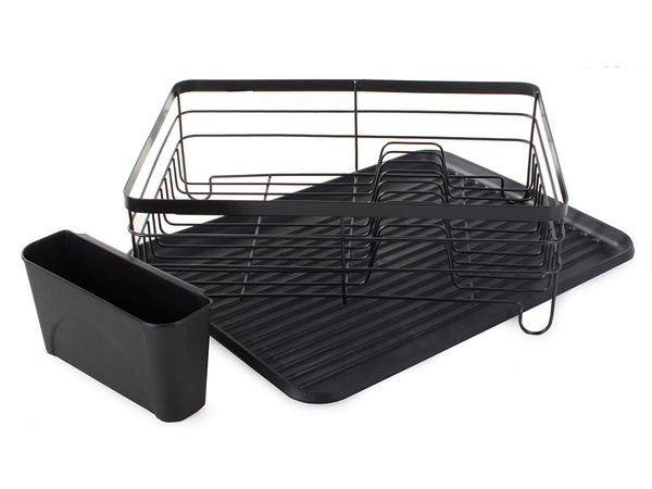 Drying rack dish drainer large tray