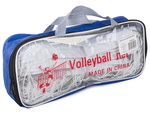 Volleyball net 9.5x1m with rope and beach sport bag