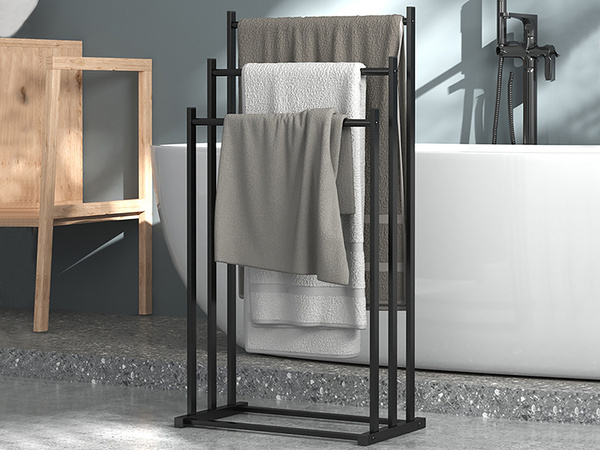 Vannitoa rätikuhoidja loft metallist rätikuhoidja vannitoakuivati jaoks