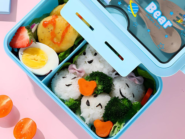 Lunchbox breakfast container lunch cutlery with bottle set