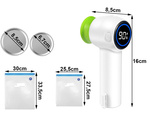 Food vacuum pump for vacuum bags jars electric + bags