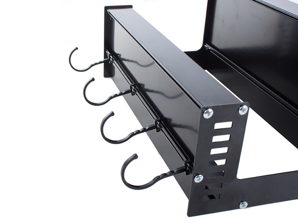 Étagère murale de cuisine double suspension