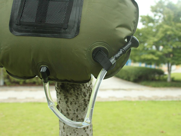 Ducha solar turista campo portátil camping ducha ze 20l
