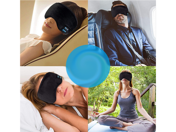 Silmaklapid magamiseks bluetooth kõrvaklapid mask