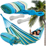 Garden hammock double xxl tourist striped cover 200 x 150 large