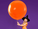 Komplet balonov za halloween črno oranžni 20 kosov