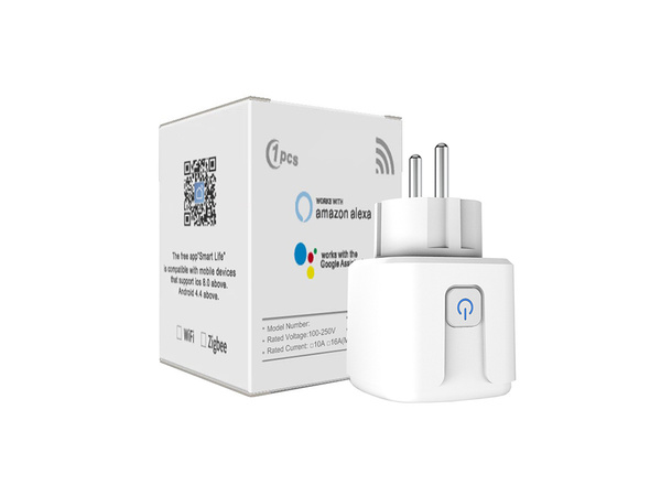 Inteligentne gniazdko elektryczne wifi watomierz